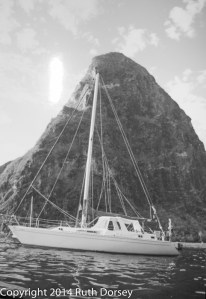 boat and pitons